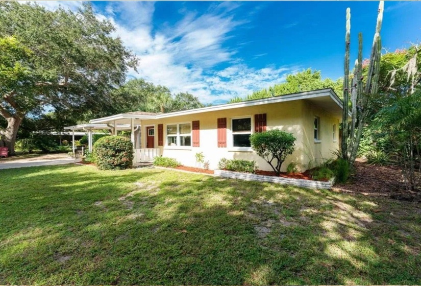 Another view of the front of home