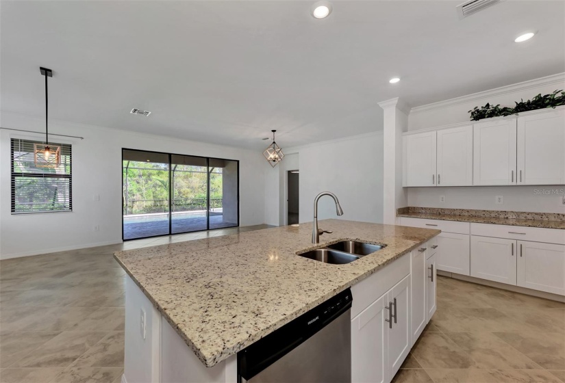 kitchen/living room