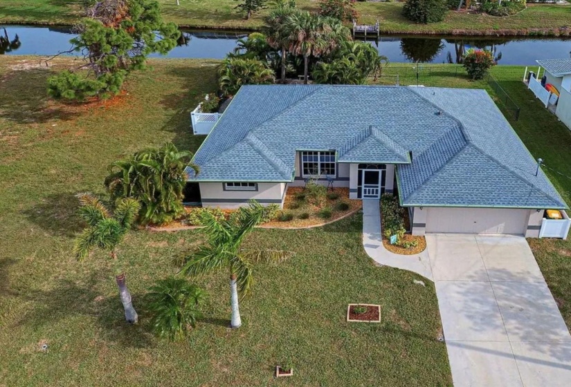 Aerial View of home