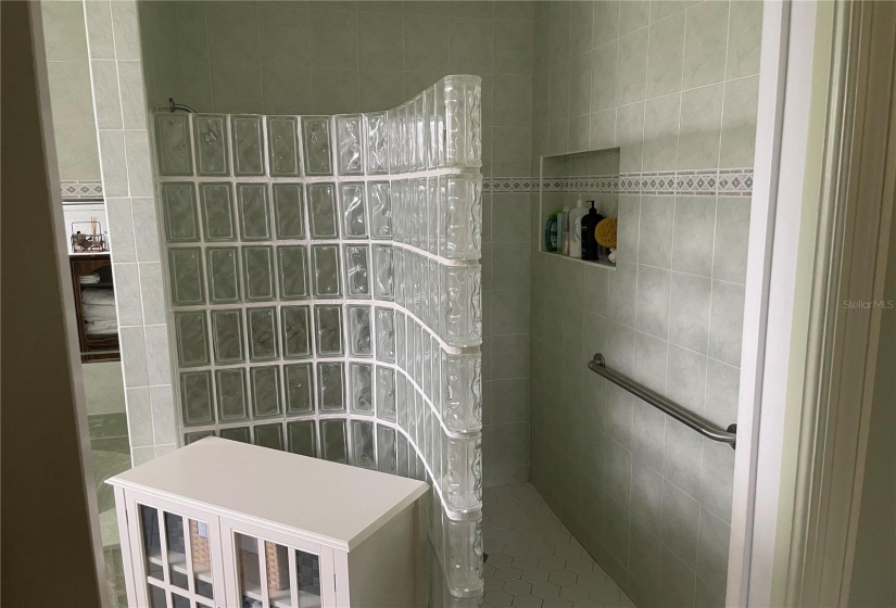 ROMEMAN WALK IN SHOWER PRIMARY BATH