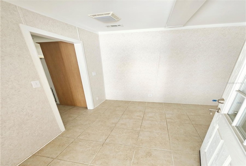 Foyer and Interior Laundry Room