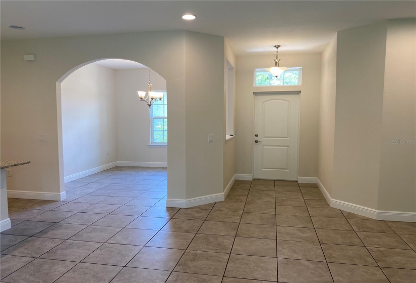 Dining Room and Front Entry