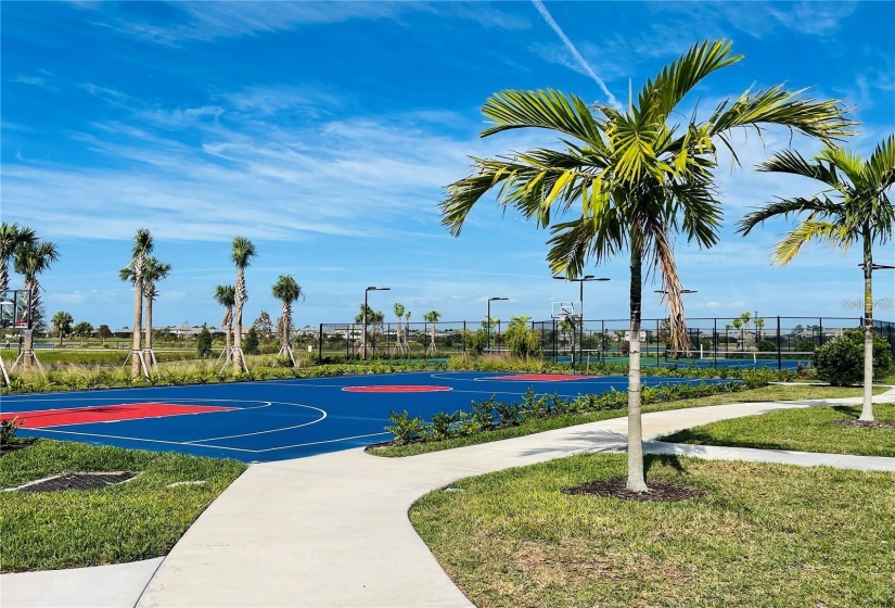 Basketball courts