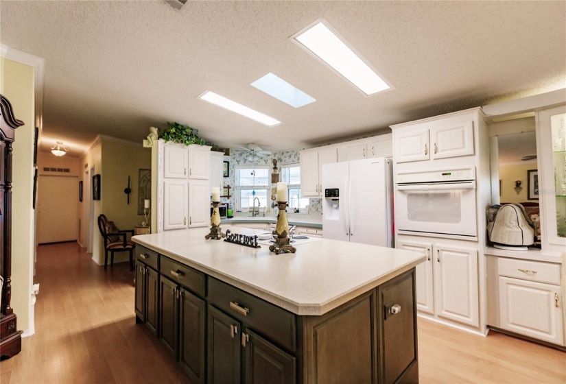 Kitchen. Major storage, cooktop island. a chefs delight.