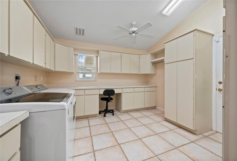 ENORMOUS Laundry Room!