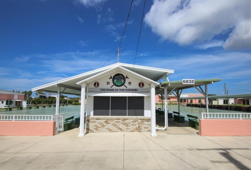 Shuffleboard Court