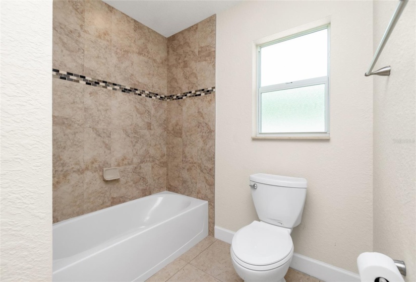 Guest Bathroom with tub and shower