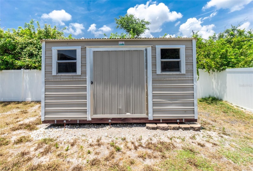 Storage building view 2