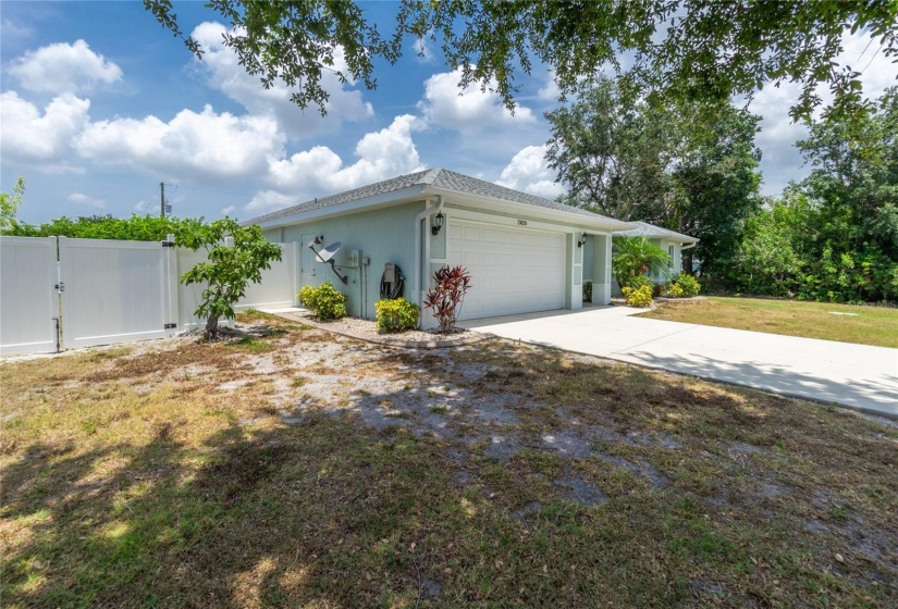 Front of home by driveway