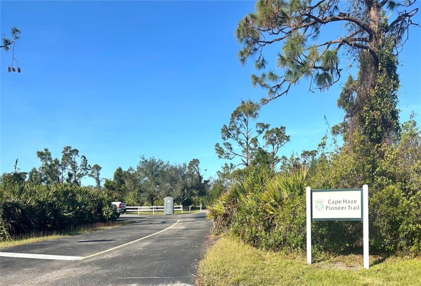 Great community feature is the Cape Haze Pioneer Trail; a wonderful 8-mile rail trail.