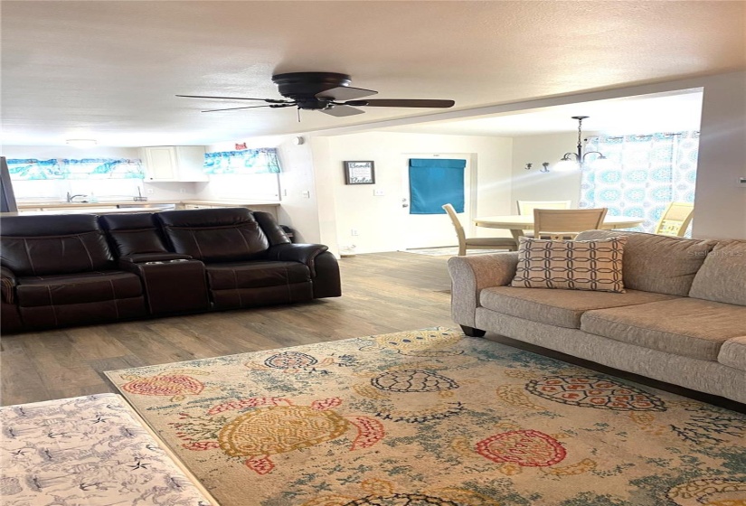 Open Floor Plan Living Room