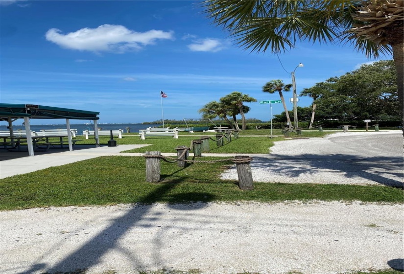 Beach, Pavilion, and Boat Ramp