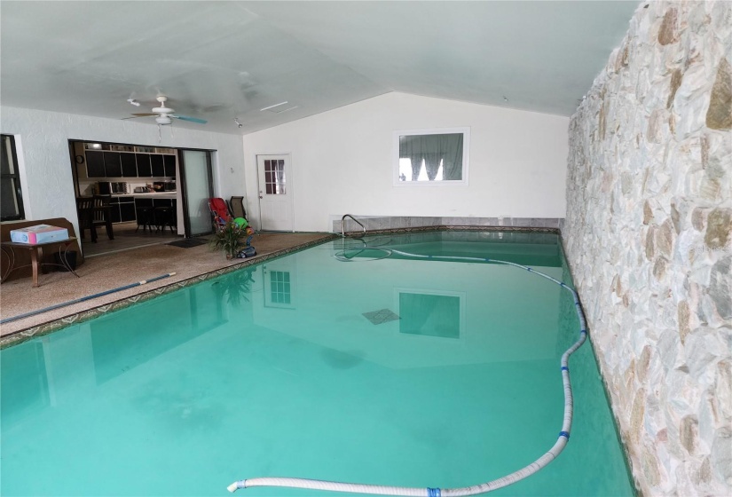 Indoor pool - view from the corner