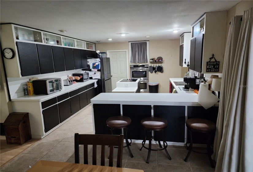 Kitchen viewed from dining area