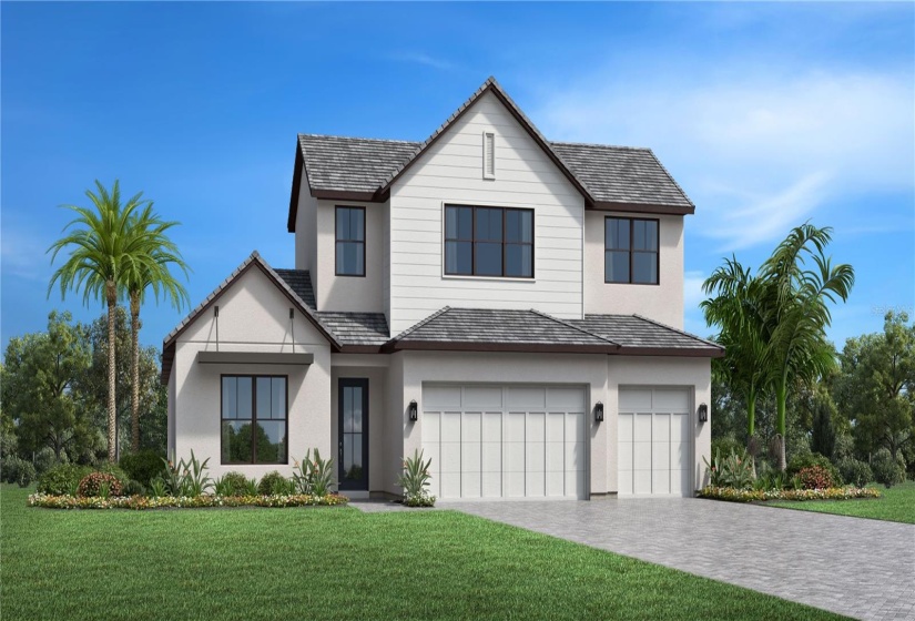 Artist's rendering of Rossi Elite Modern Ranch