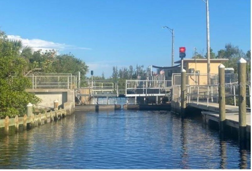 Lock System Leading To The Myakka River, Charlotte Harbor and Beyond