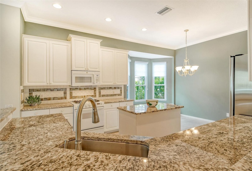 Kitchen with breakfast nook