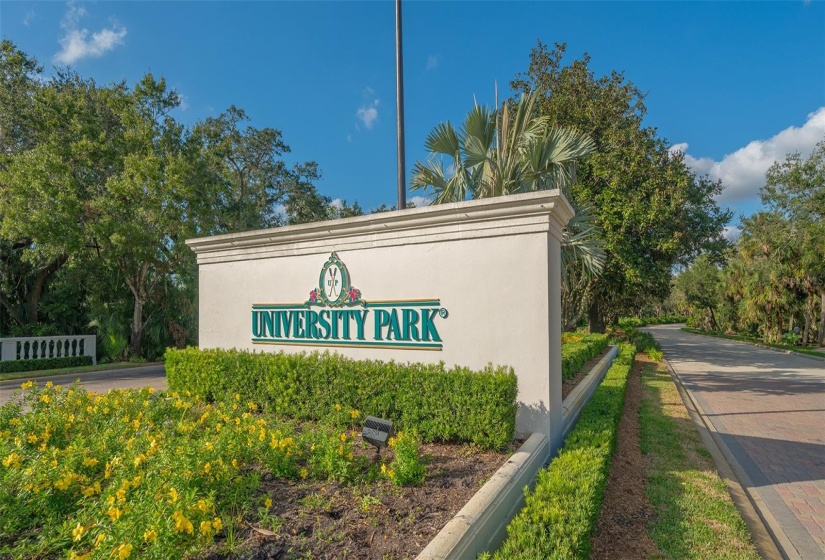 Entrance to University Park