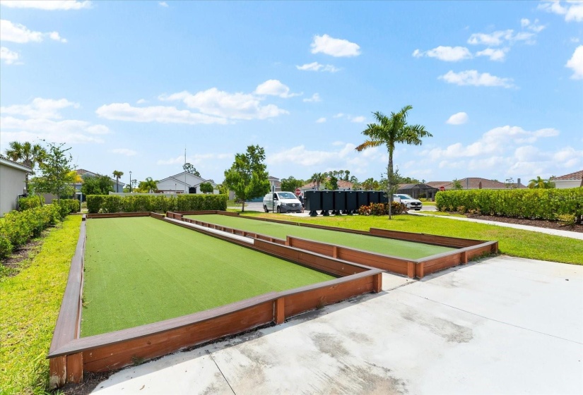 Bocce Ball Court