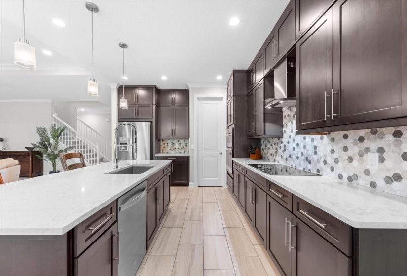 Closet pantry, plenty of counter space & cabinets.