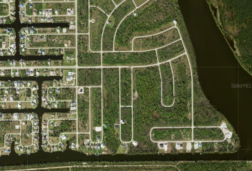 Aerial of SE South Gulf Cove