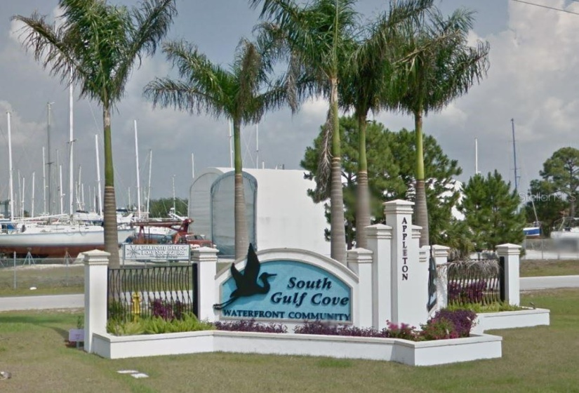 Entrance to South Gulf Cove