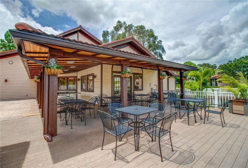 Community Clubhouse outdoor area