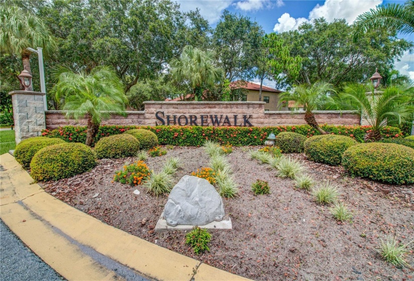 Shorewalk Entrance Sign