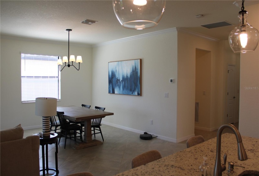 Family room/ dining area