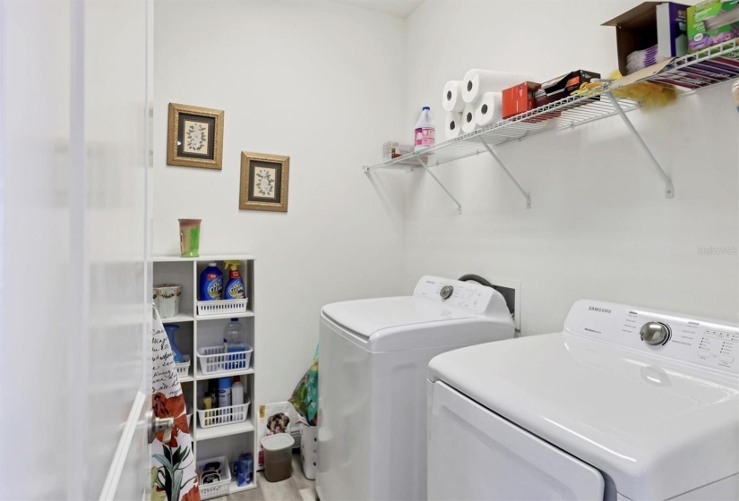 Laundry Room - Gas and Electric Hook-up