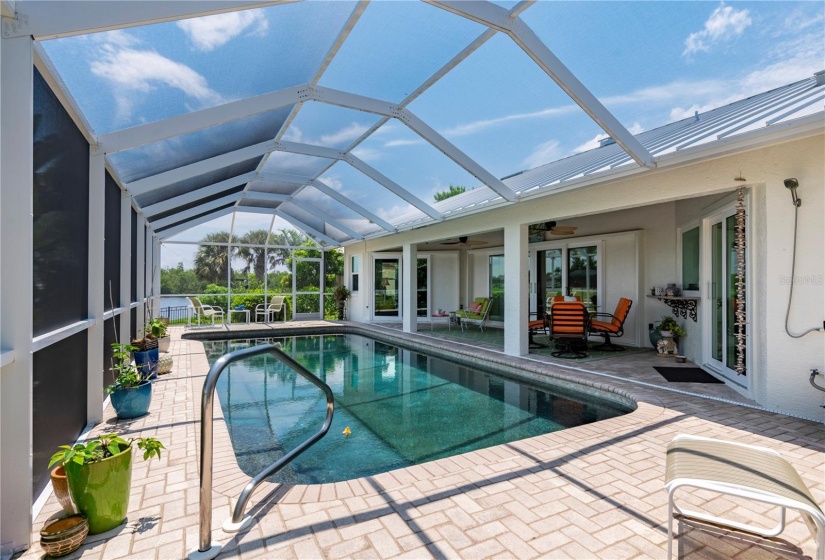 Pool and Screened Lanai