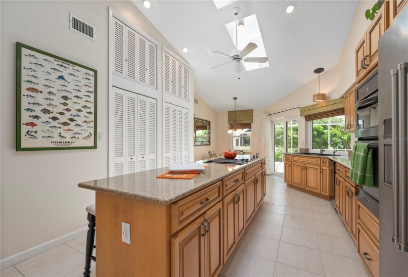 2 NEW Impact skylights keep the kitchen bright and cheerful