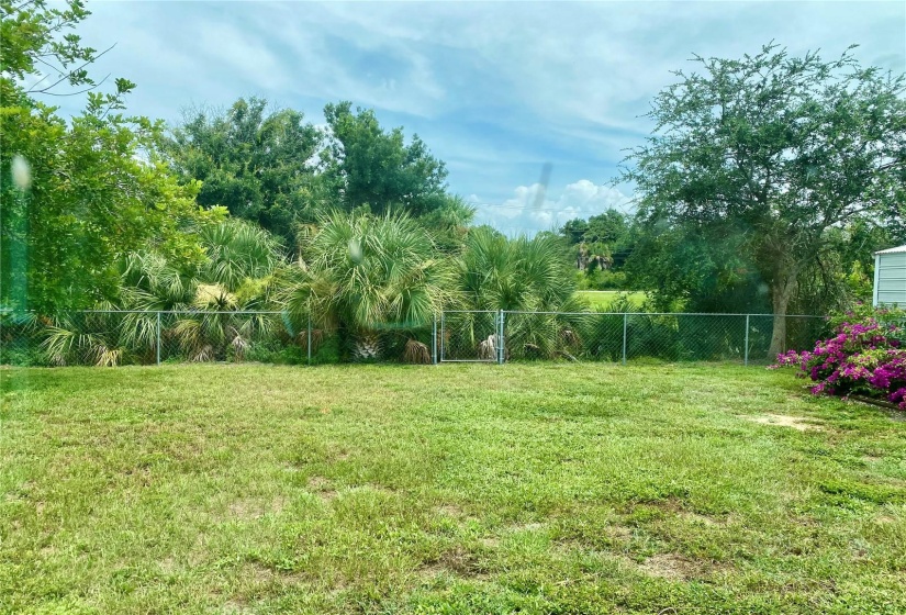 Fenced Backyard for Your Little Ones Play Yard, Or for Your Furry Family