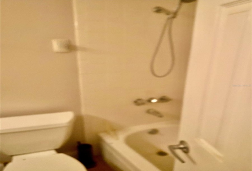 Main Bathroom is Tub/Shower Combo