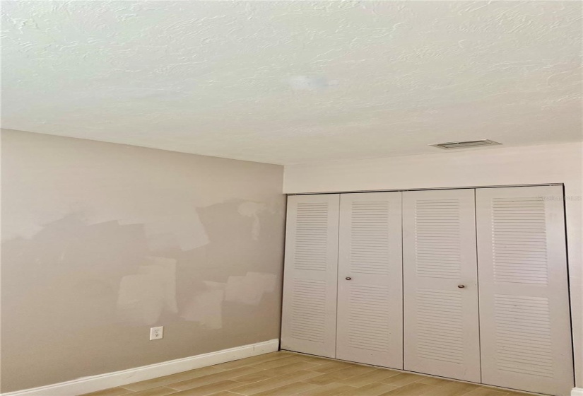 Third Bedroom with Double Wall Closet