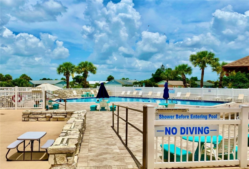 Pool at the Clubhouse  Plenty of Sunshine & Tropical Breezes!!