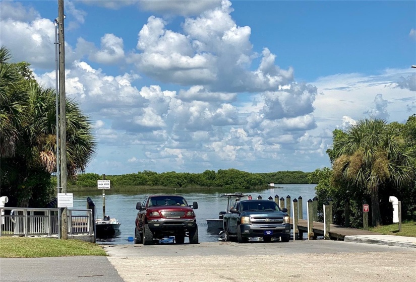 Boat Launch on Peace River