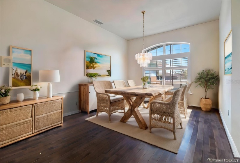 Virtually Staged PhotoDining Area