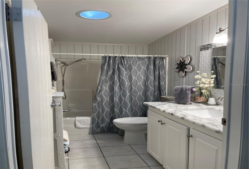 Main bath tub shower combo