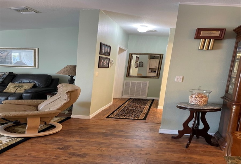 Hallway to 2nd and 3rd bedrooms