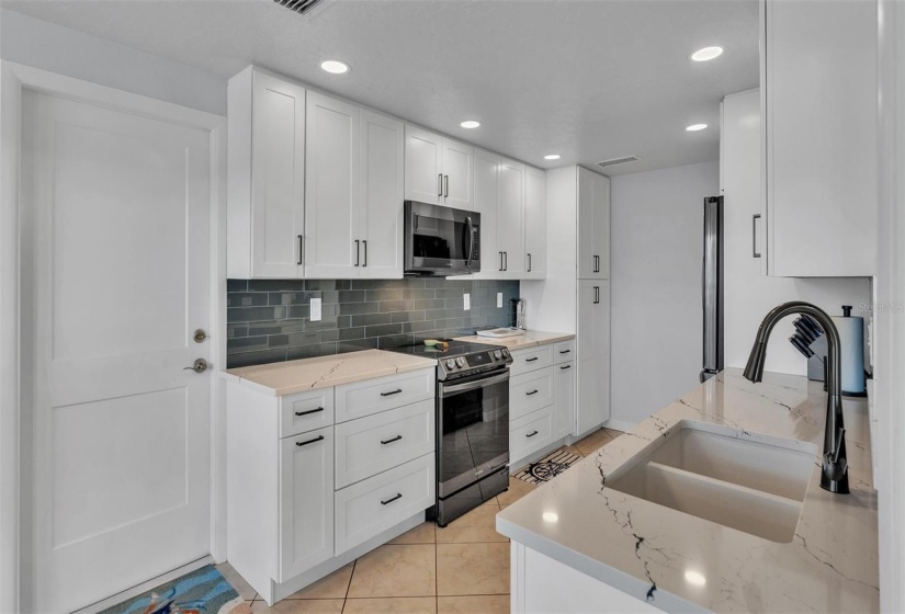 Newly remodeled kitchen