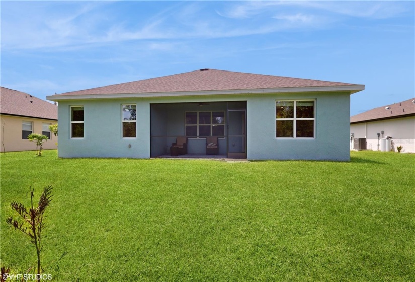 REAR VIEW OF HOME