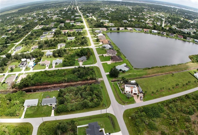 Looking North and towards Gulf Cove.