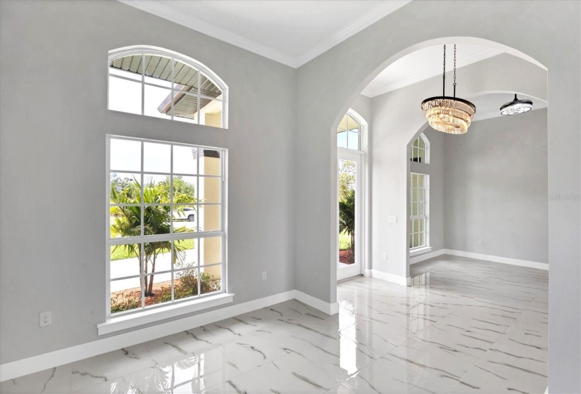 Foyer-Living Room-Dining Room