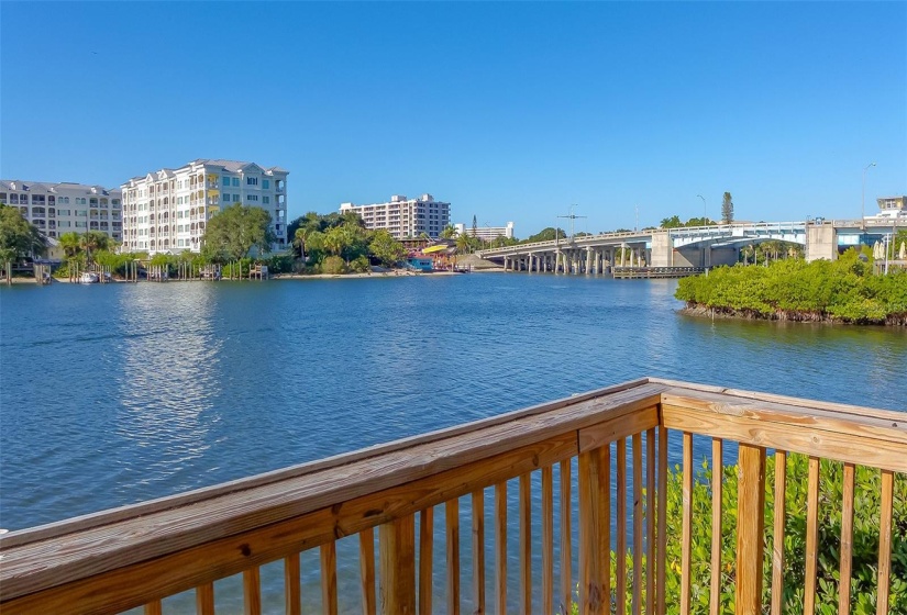 View looking northwest to the bridge that leads to Siesta Key.