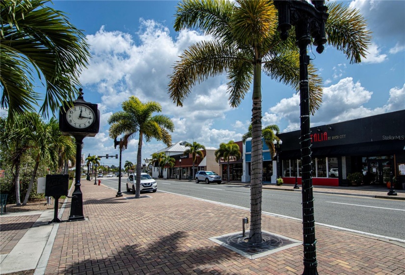 Explore historic Punta Gorda and cobblestone streets