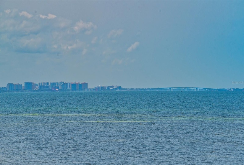 Views of Downtown Sarasota and the Ringling Bridge - beautiful at night as well!