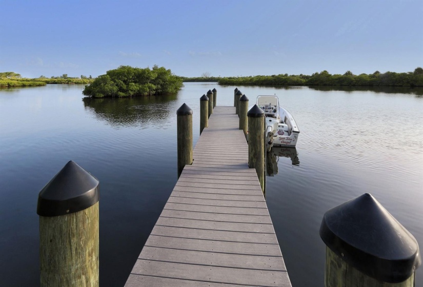 South Venice Boat Dock (Optional Membership Fee)