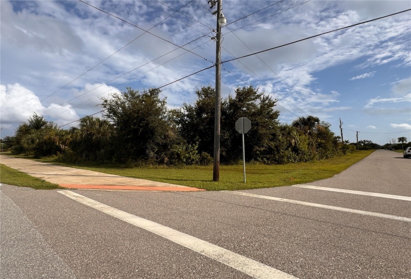 Corner of Galaxie and Keystone, oversized double lot homesite now available