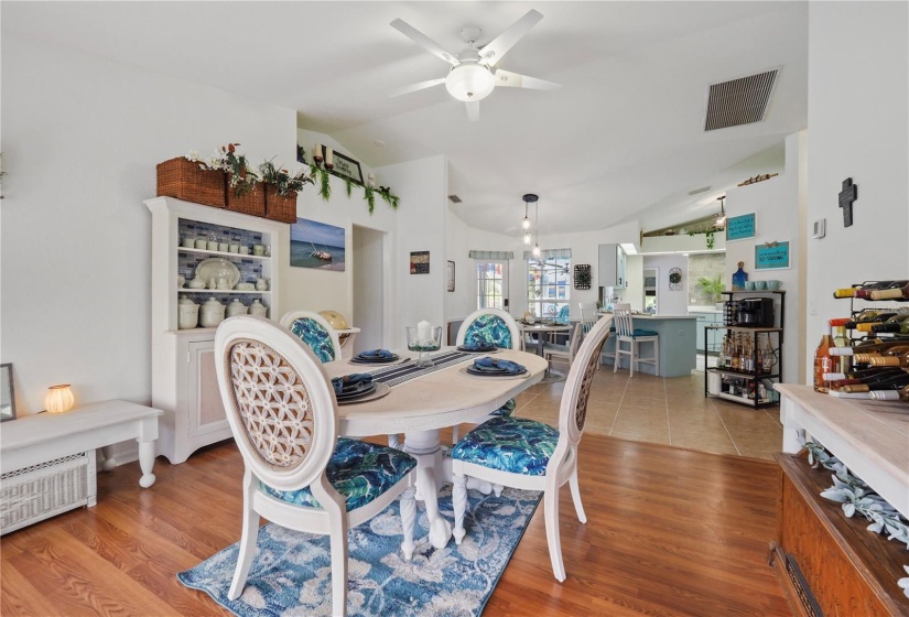 Dining room area